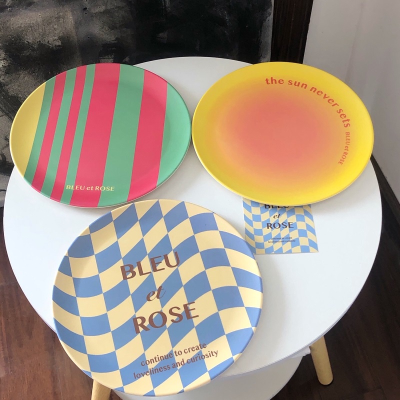 Đĩa Đựng Trái Cây / Phô Mai / Dưa Hấu Kích Thước Lớn 25CM Mạnh Mẽ