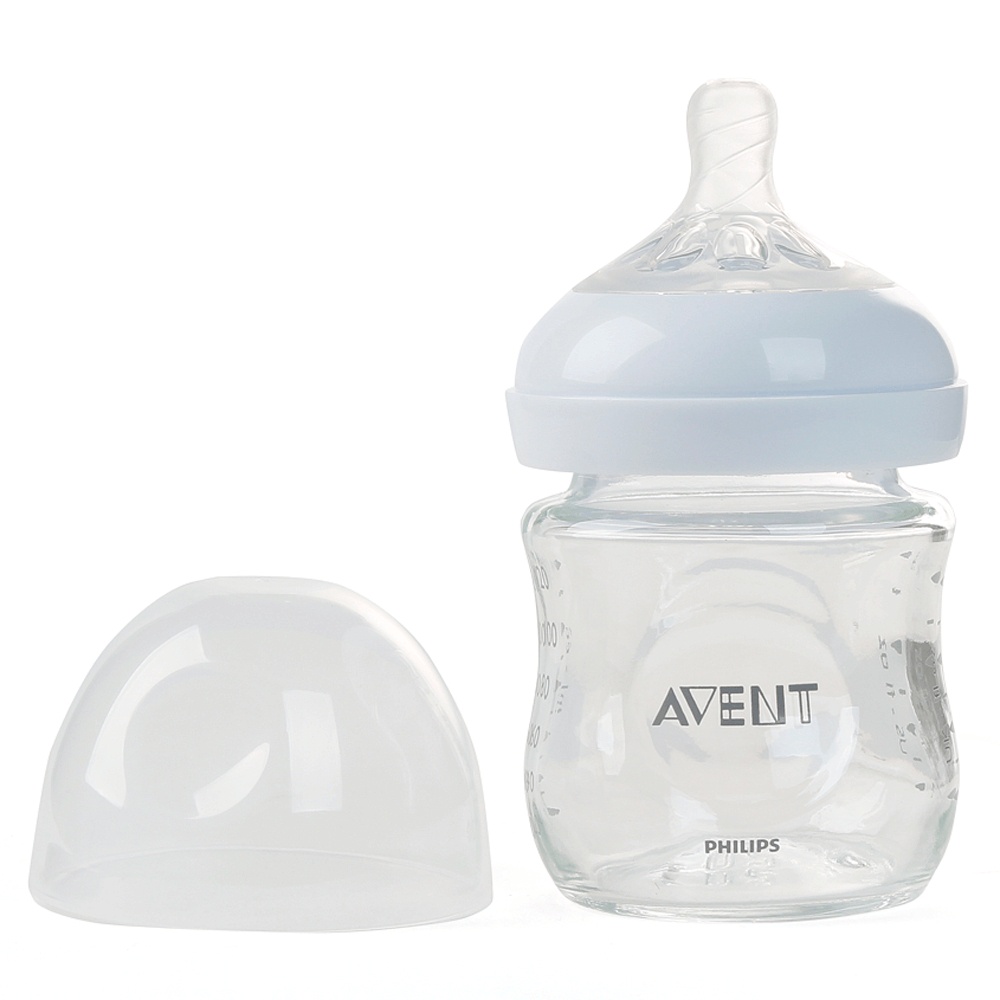 Bình sữa thủy tinh Philips Avent (SCF671/13) mô phỏng tự nhiên 120ml