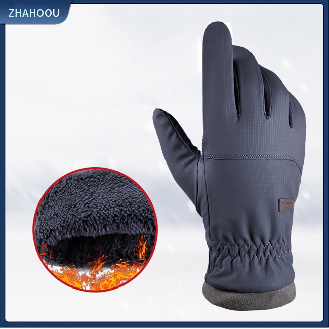 ☃Nhà☃ Găng Tay Lái Xe Thể Thao Phủ Toàn Diện Chống Thấm Nước Giữ Ấm Mùa Đông