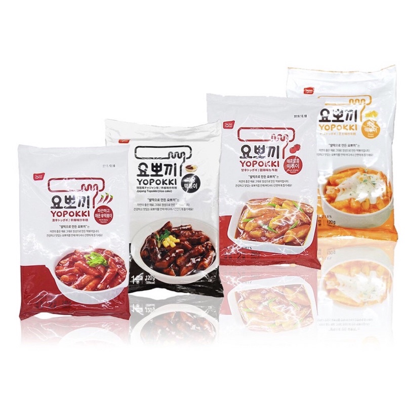 Bánh Gạo Topokki Yopokki Hàn Quốc Gói 240G (Nhiều Vị)