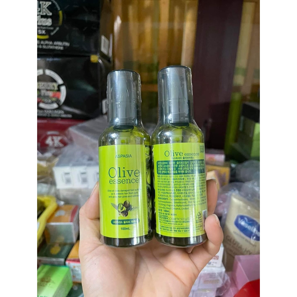 Dầu dưỡng tóc OLIVER ESSENCE ASPASIA Hàn Quốc- Chai 100ml