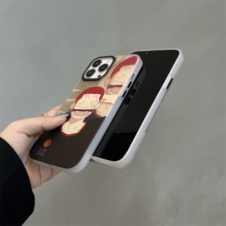 Ốp Điện Thoại Cứng In Hoạt Hình Slamdunk Cho iPhone 14 Pro Max 14 Plus iPhone 13 Pro Max iPhone 12 Pro Max iPhone 11