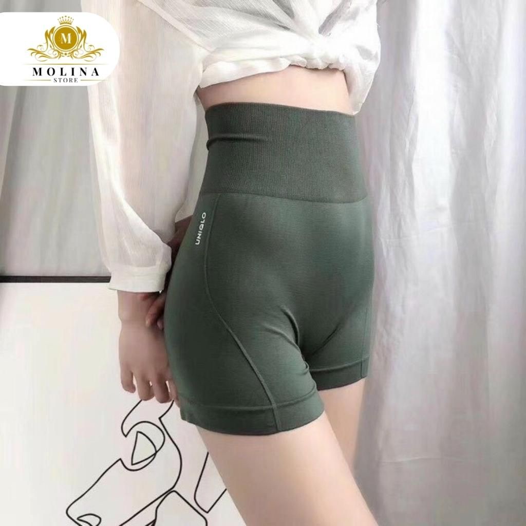 Quần Gen Chuẩn Loại 1 Molina Chất Thun Co Giãn Nịt Bụng Tạo Form
