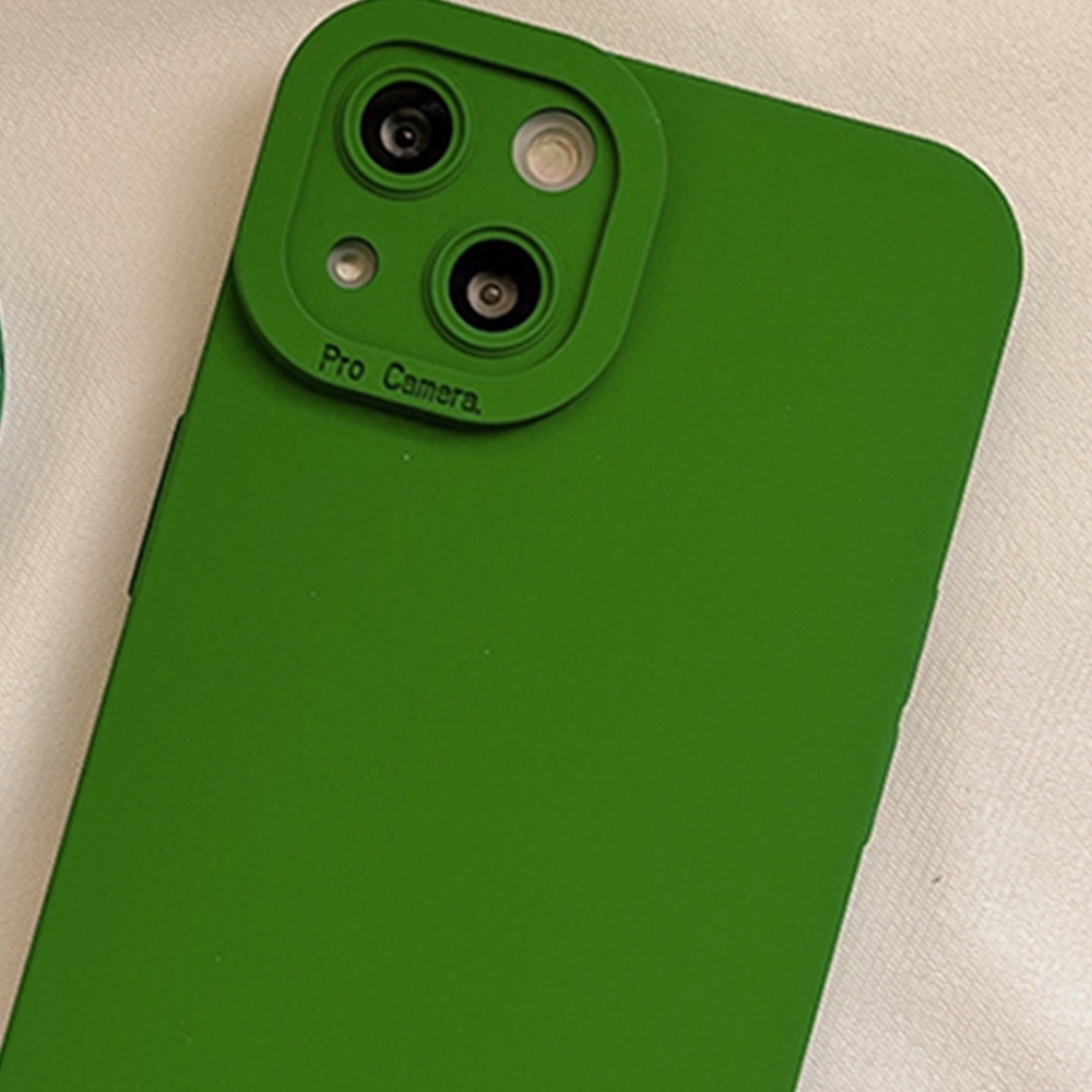 Ốp Điện Thoại TPU Mềm Chống Mồ Hôi Họa Tiết Trái Tim Màu Xanh Bạc Hà Cho IPhone 14 Pro Max 11 13 12 11 Pro Max X XS XR