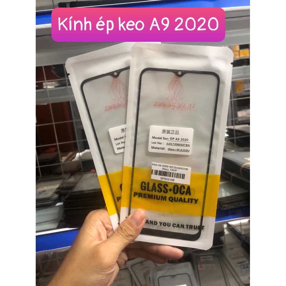 Kính ép liền keo A9 2020--Oppo