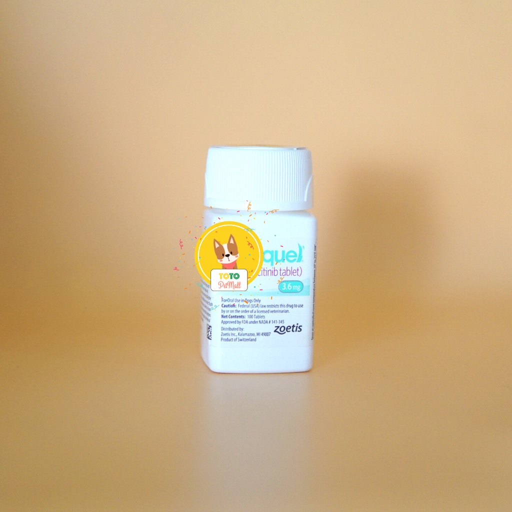 10 Viên Chống Ngứa Và Dị Ứng Cho Chó Apoquel 3.6 Mg - Totopetmallhn