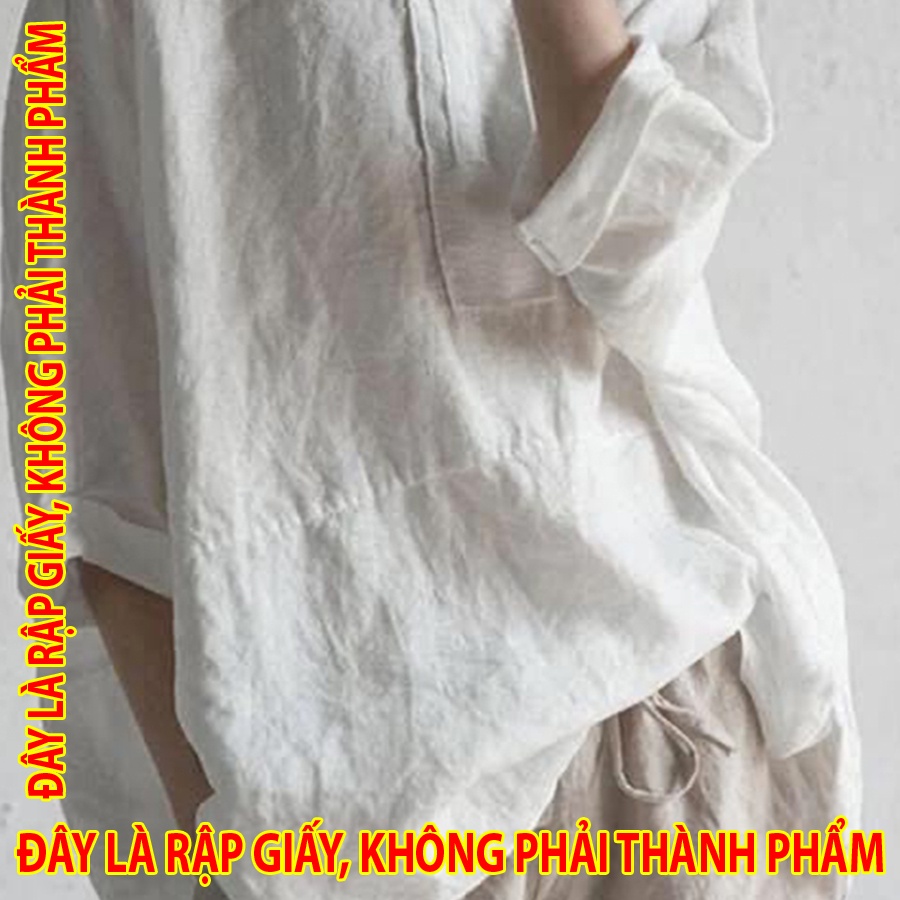 Rập Giấy SM002 - Áo cánh ve