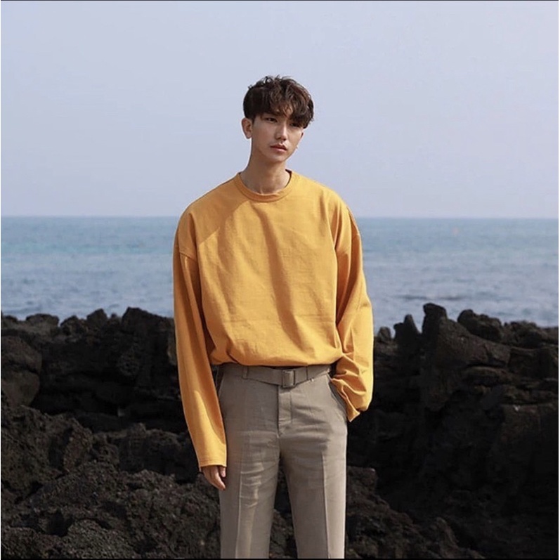 Tay dài trơn basic đủ màu Unisex