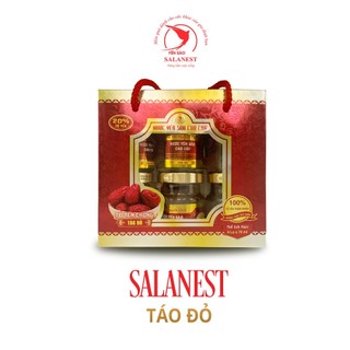 [ Toàn quốc ] Yến chưng táo đỏ Salanest 20% tố yến x 6 hủ / hộp - sức khỏe vàng cho mọi nhà