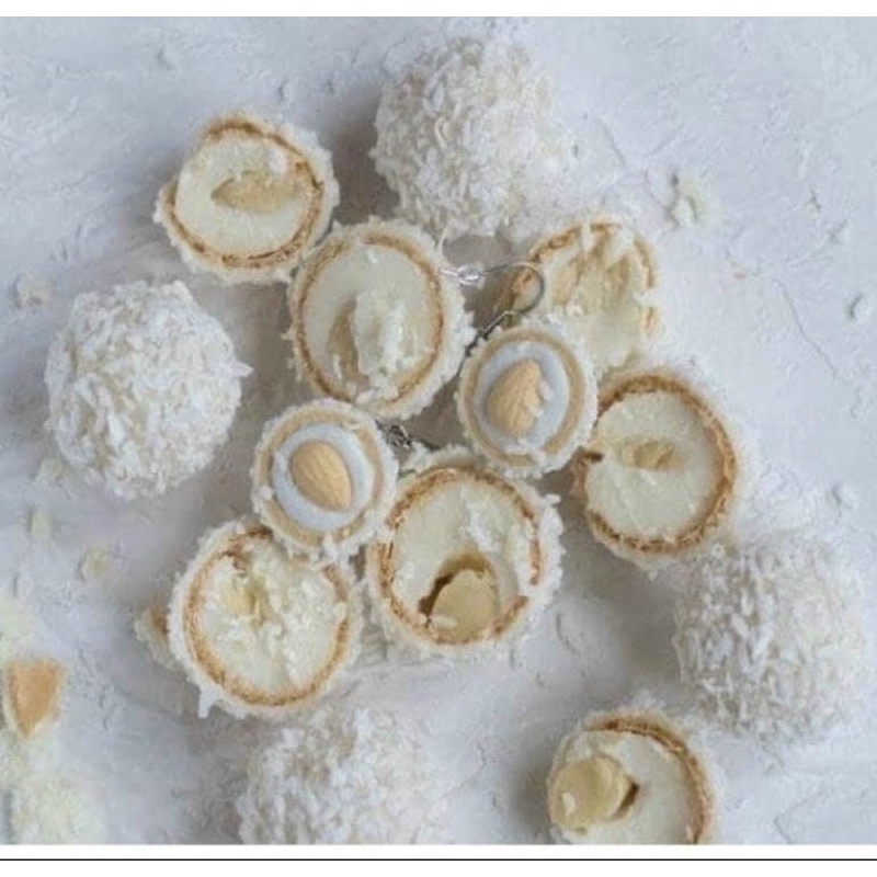 Socola Trắng Phủ Dừa Nhân Hạt Dẻ Regno Elviya Thổ Nhĩ Kỳ - Gói 400 Gram