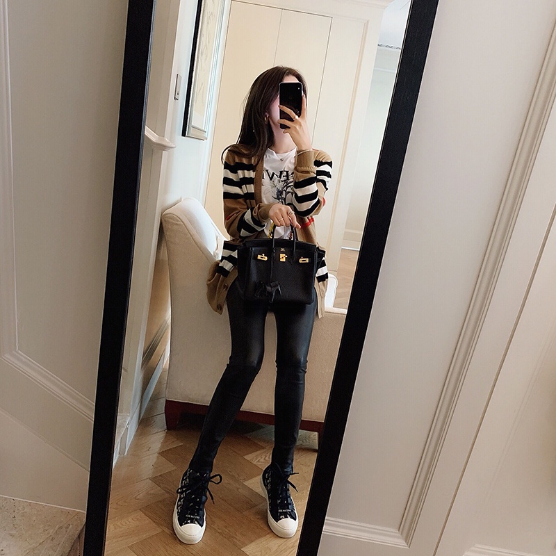 Áo Khoác Cardigan Dệt Kim Mỏng Tay Dài Dáng Rộng Phong Cách Hàn Quốc Thời Trang Mùa Xuân 2022 Mới