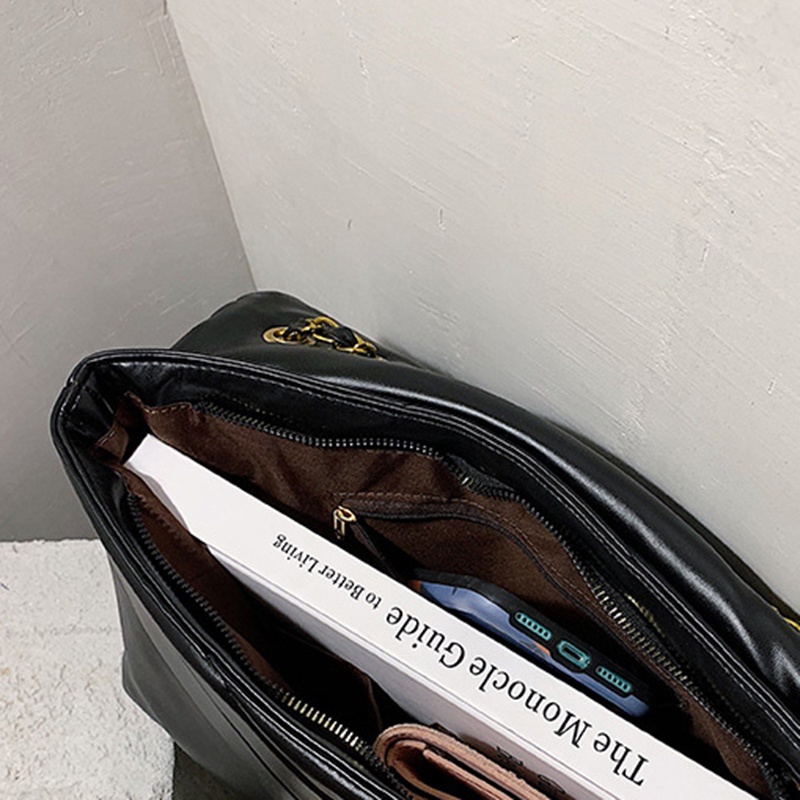 Túi Đeo Vai Cỡ Lớn Có Khóa Thời Trang Cho Nữ