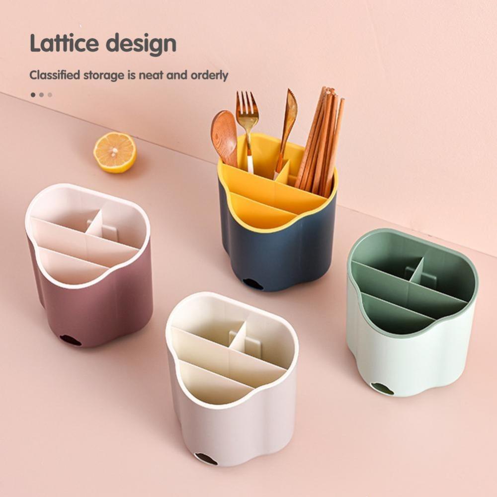.Giá Đỡ Đũa 4 Ngăn Treo Tường Chất Lượng Cao