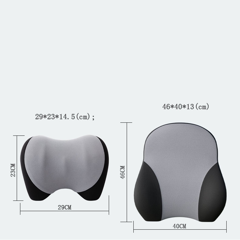 Gối Tựa Lưng Cao Su Non Siêu Đàn Hồi Không Xẹp Lún