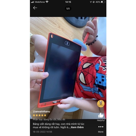 Bảng vẽ tự xoá cho bé