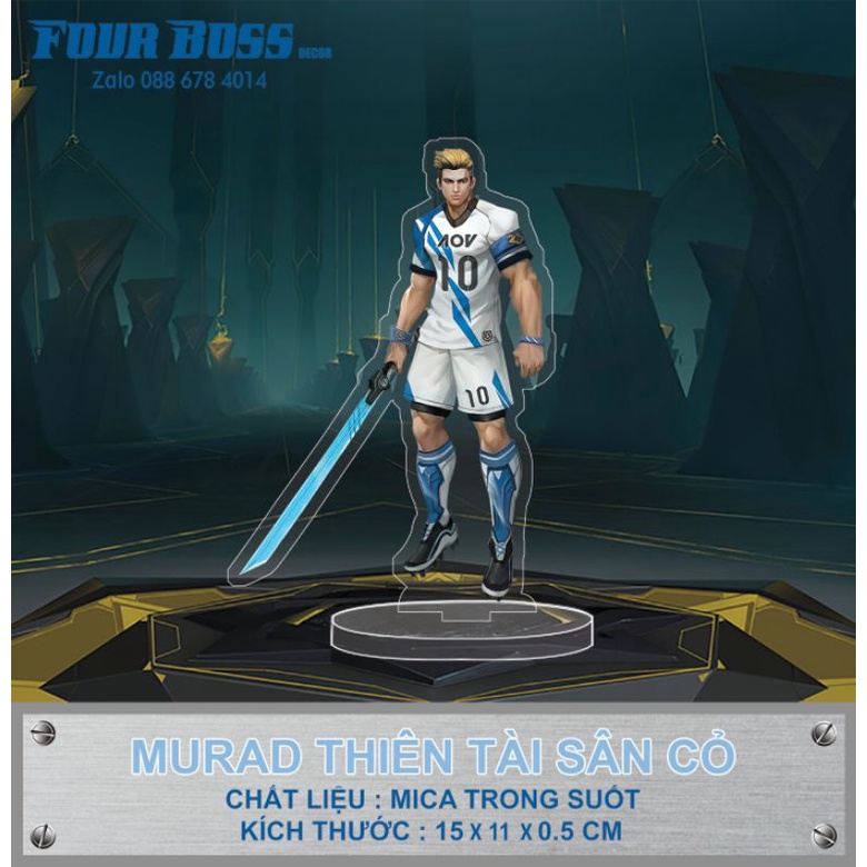 Mô Hình Tướng Murad Thiên Tài Sân Cỏ Trong Game Liên Quân Mobile - Arena of Valor