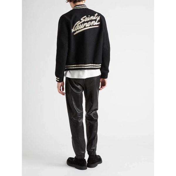 ⚡️[Hight Quality] - Áo Dạ SLP - Áo Teddy Appliqued Wool - Bomber Slp