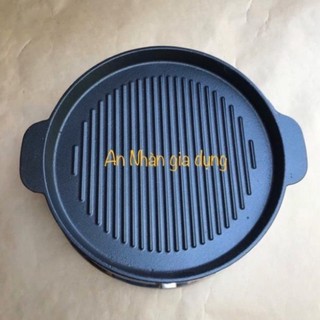 Chảo nướng bếp từ gang đen