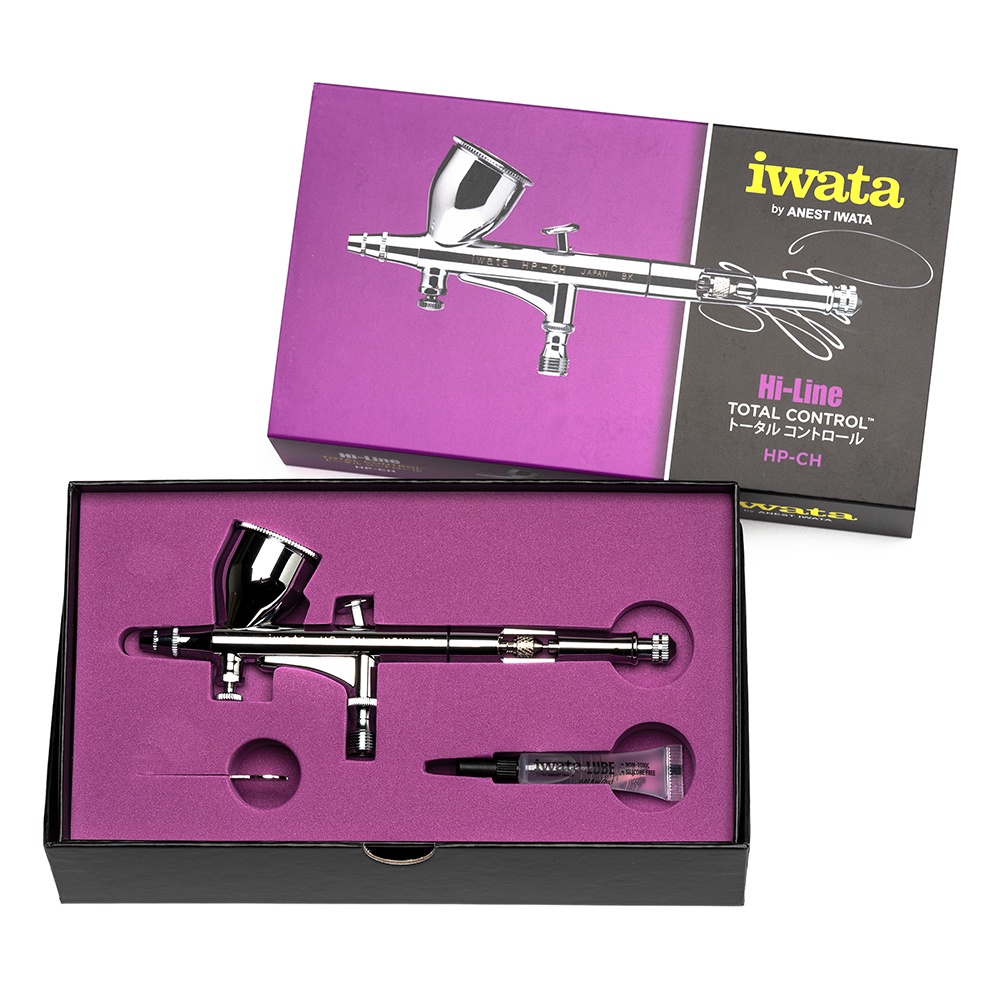 AIRBRUSH - ANEST IWATA - HI-LINE HP-CH GRAVITY FEED DUAL ACTION AIRBRUSH