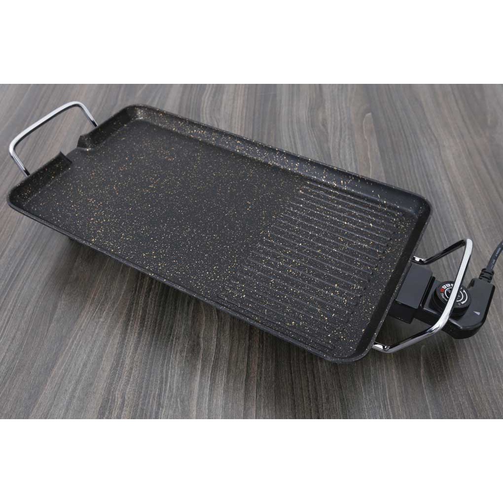 Bếp nướng điện Kangaroo size 47x27 model KG699G bảo hành chính hãng 12 tháng - Bếp nướng vân đá cao cấp Kangaroo KG699G