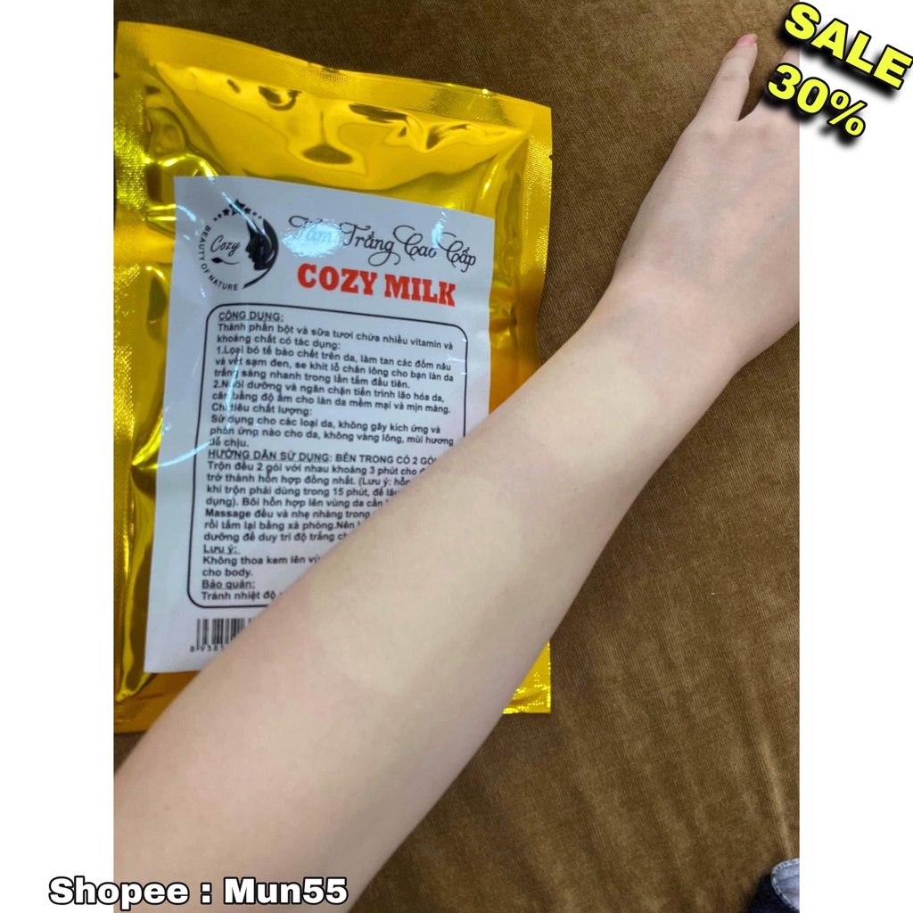 ❌xem video test❌ Tắm Trắng Body MILK Cao Cấp - Bật tone sau 20 phút