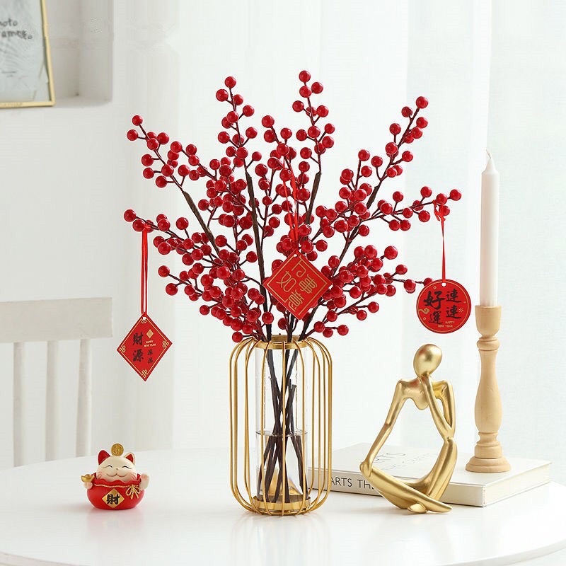 Bình Đông Đào Tài Lộc Chưng Tết Sang Trọng