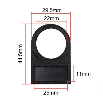 Combo 10 Tem nhãn mác ghi tên đèn báo pha, nhãn nút nhấn phi 16-22mm gắn tủ điện