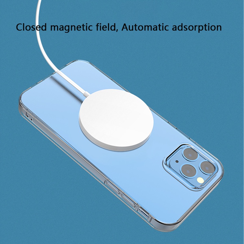 Đế Sạc Điện Thoại Không Dây 15W Từ Tính Cho IPhone 14 13 Pro Max 12 Mini 11