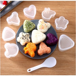🏵️FREESHIP🏵️ Set 7 khuôn cơm silicon