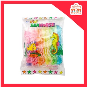 Thạch trái cây thương hiệu CM Gummy Thái Lan -Hình con cá ngựa, cá heo, cá voi