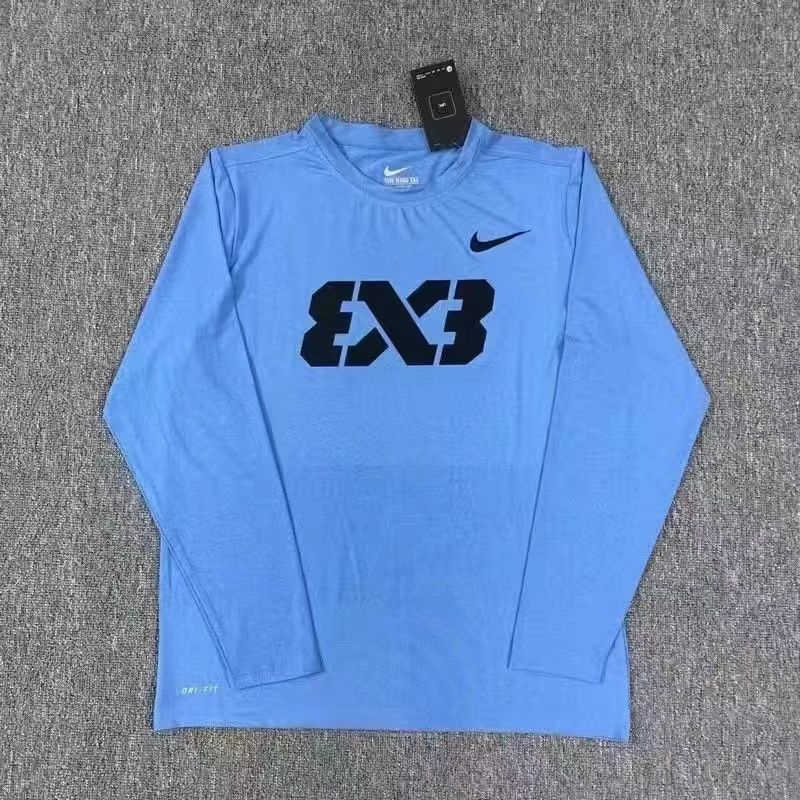 Áo Thun Bóng Rổ Tay Dài 3v3 fiba 3X3 Giữ Ấm Phong Cách Thể Thao