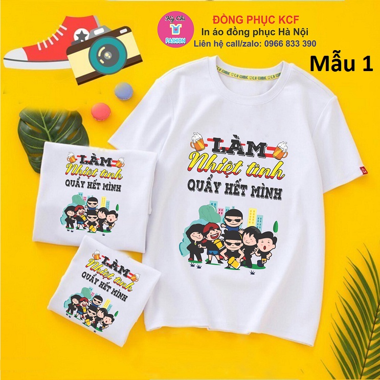 Mẫu áo đồng phục đi biển tại Hà Nội siêu đẹp cho hội nhóm đi chơi
