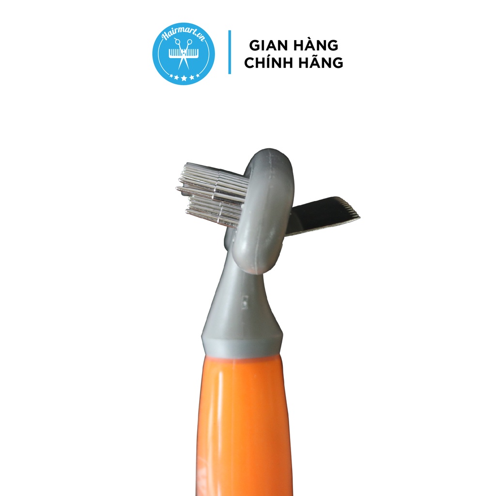 Lược chải hai lưỡi DE-SHEDDER chống rụng lông chó mèo chính hãng Wahl bàn chải lông rụng - Hair Mart
