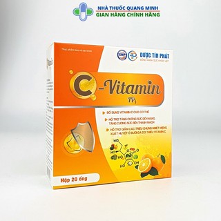 vitamin C dạng ống nước