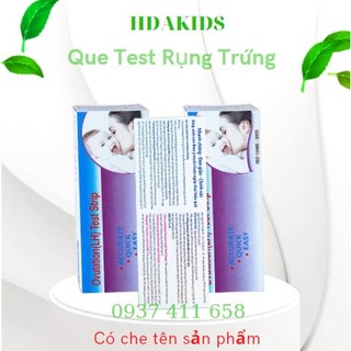 Combo 10 Que Test Rụng Trứng Ovulation (LH) Test Strip- Que thử rụng trứng