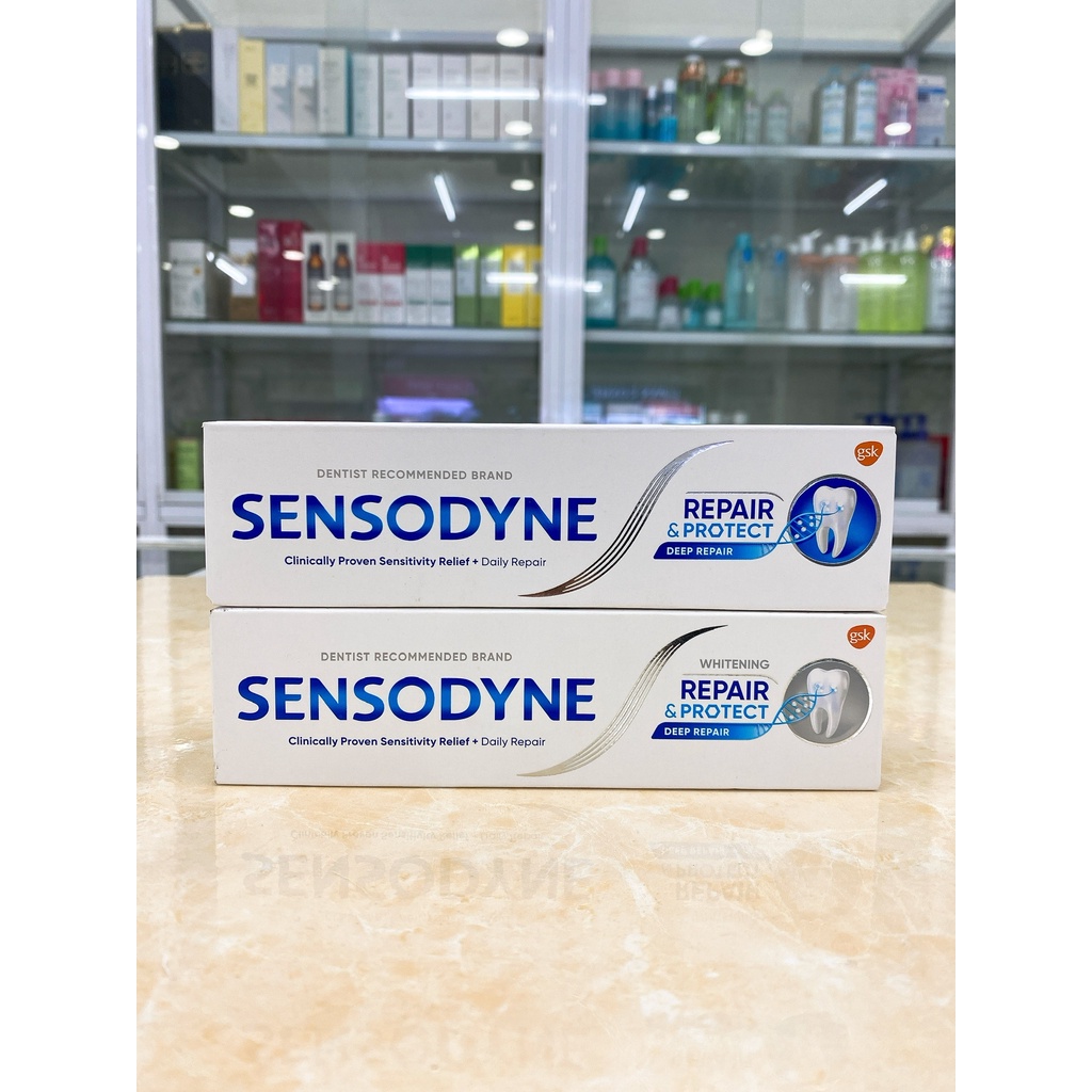 Kem Đánh Răng Phục Hồi Răng Nhạy Cảm Sensodyne Repair & Protect Thái Lan 100g Mẫu Mới