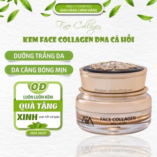 Kem face collagen DNA cá hồi trắng mịn da Meea Organic chính hãng, giảm nám da mặt, mờ thâm, dưỡng da, chống lão hóa da