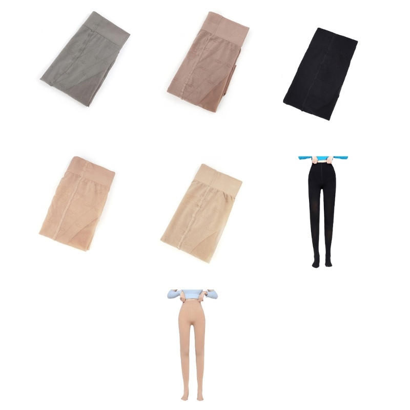 Youyo Quần Tất Siêu Mỏng Màu Nude Mùa Hè Thu Hình Mèo Dễ Thương Cho Nữ