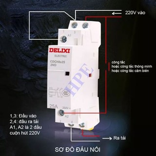 Khởi động từ Delixi 1 pha 25A