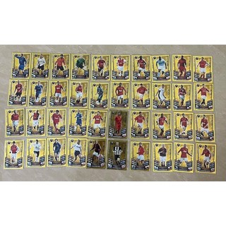 Full 41 Bộ Thẻ Huyền Thoại Match Attax mùa 2012/13 ( Màu Gold cực hiếm )