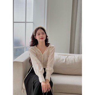 Áo sơ mi kiểu cách điệu xinh xắn