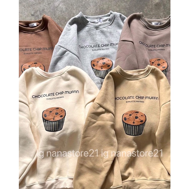 Áo nỉ bông Cupcake Chocochip