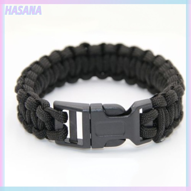 Vòng Đeo Tay Sinh Tồn Kèm Dây Dù HASANA