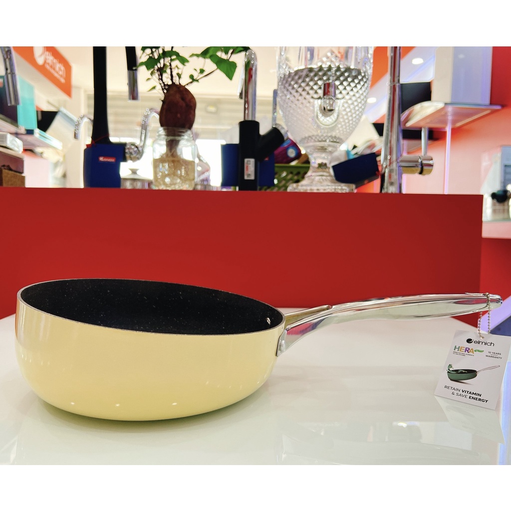 Chảo chống dính Full induction Elmich Hera EL8250 size 20cm ,24cm, 26cm, 28cm chảo đáy từ