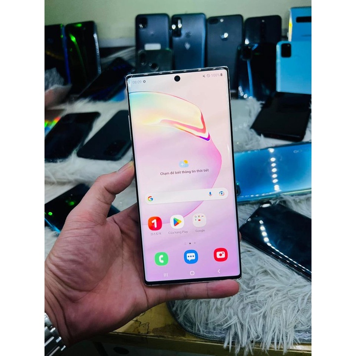 Điện Thoại Samsung Galaxy Note 10 Plus Màn hình 6.3" pin 4300 mAh Bảo hành 12 tháng. Lỗi 1 đổi 1 trong 30 ngày đầu
