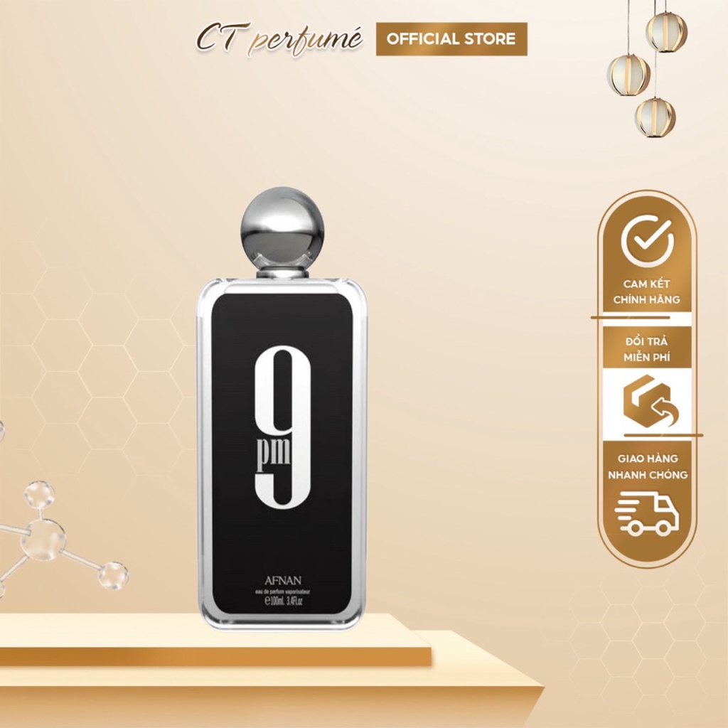 Mẫu thử nước hoa Nước hoa nam Afnan 9PM 100ml EDP