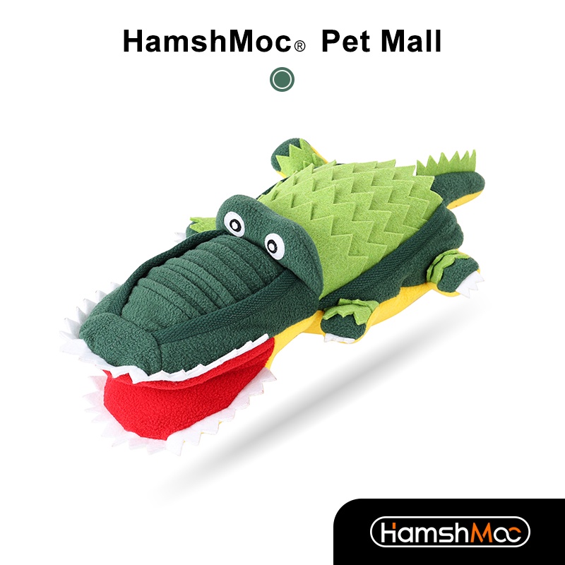 HamshMoc Đồ Chơi Nhồi Bông Mềm Mại Phát Ra Tiếng Kêu Khi Gặm Cho Cún Cưng 3 Tuổi