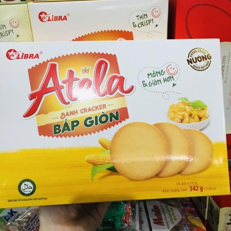 Bánh Quy Giòn Atela Libra Cracker Hộp 150Gr