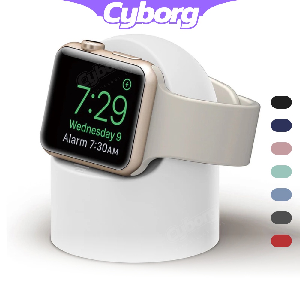 Đế sạc Giá đỡ đế silicon cho cáp sạc Apple Watch Series 4 / 3 / 2 / 1 44mm / 42mm / 40mm / 38mm