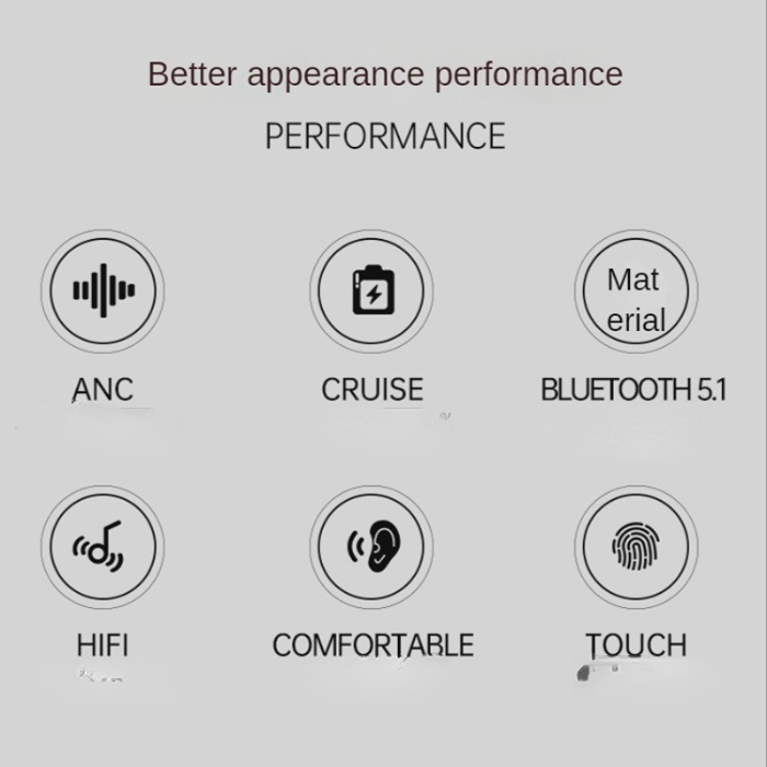 Tai Nghe Nhét Tai Bluetooth Không Dây Cảm Ứng Thông Minh Kèm Mic Dùng Chơi Game